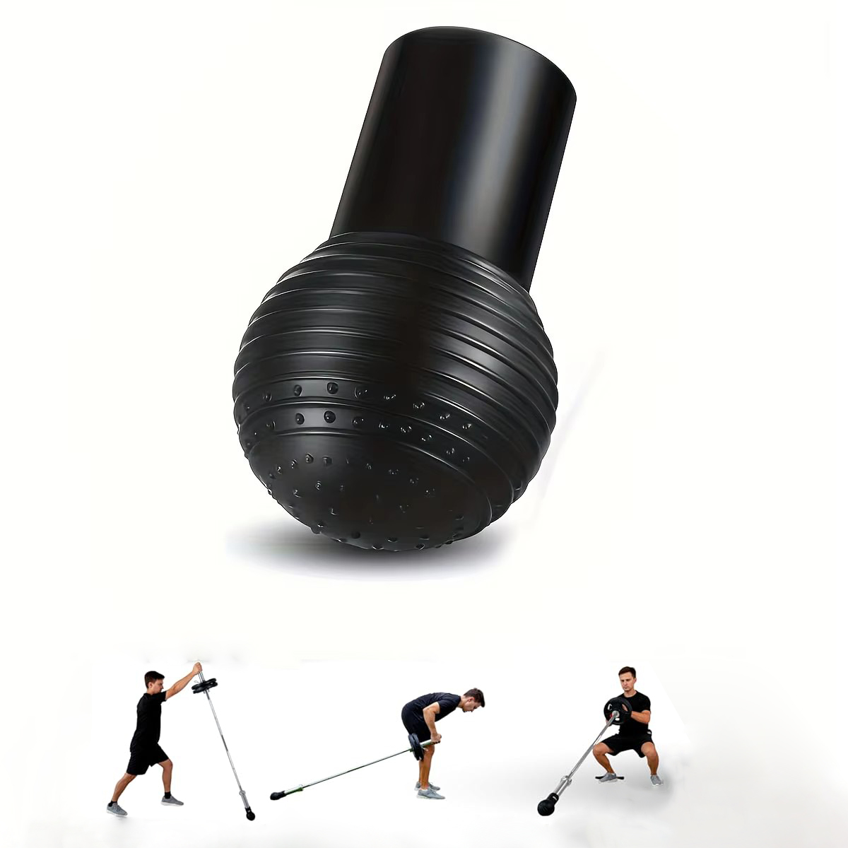 Landmine Barbell Attachment - バーベル用2インチランドマインアタッチメント（360度回転式） ° 回転式で使いやすいホームジム機器用ランドマインベース