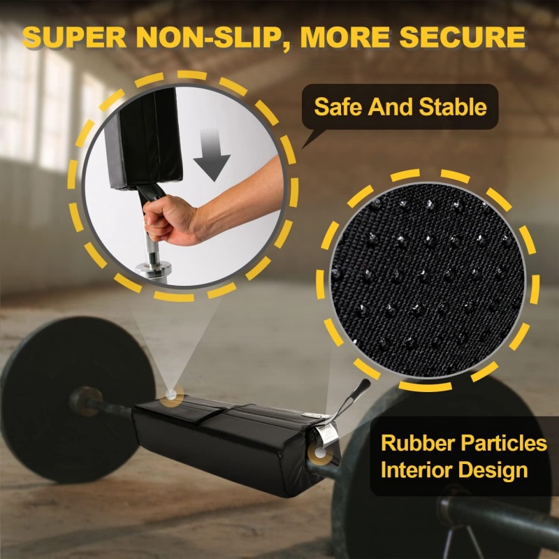 スクエアヒップスラストパッド バーベルスクワットパッド バー - Landmine Barbell Attachment のレビューと価格