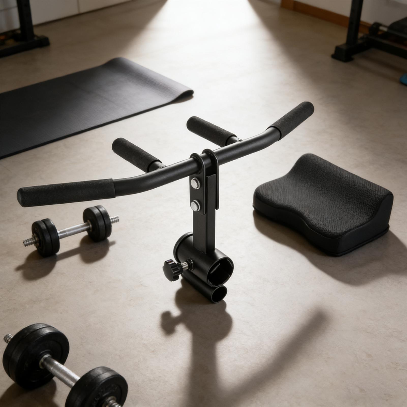Tバーロウアタッチメントボルトロックグリップ滑り止めハンドル - Landmine Barbell Attachment のレビューと価格