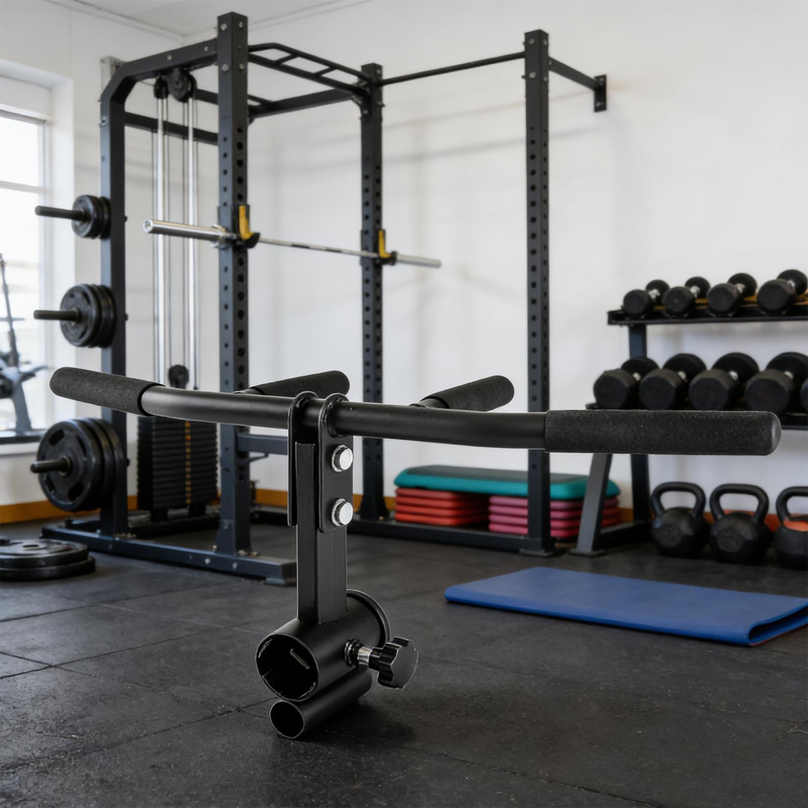 Tバーロウアタッチメントボルトロックグリップ滑り止めハンドル - Landmine Barbell Attachment のレビューと価格