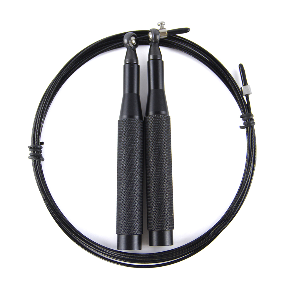 スピード縄跳び 調節可能な縄跳び 軽量アルミニウム合金ハンド - Jump Rope Speed Bearing のレビューと価格