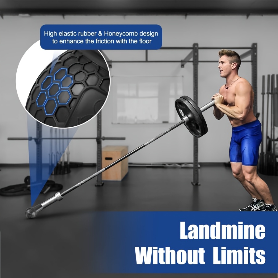 ホームジム用バーベルランドマインブラケットアクセサリーチュー - Landmine Barbell Attachment のレビューと価格