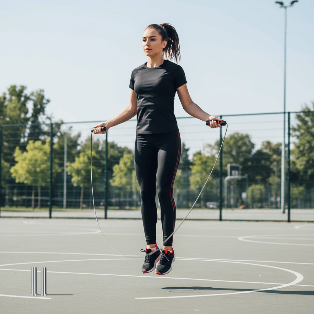 長さ調節可能なジャンプロープ 快適なフォームハンドル スピー - Jump Rope Speed Bearing のレビューと価格